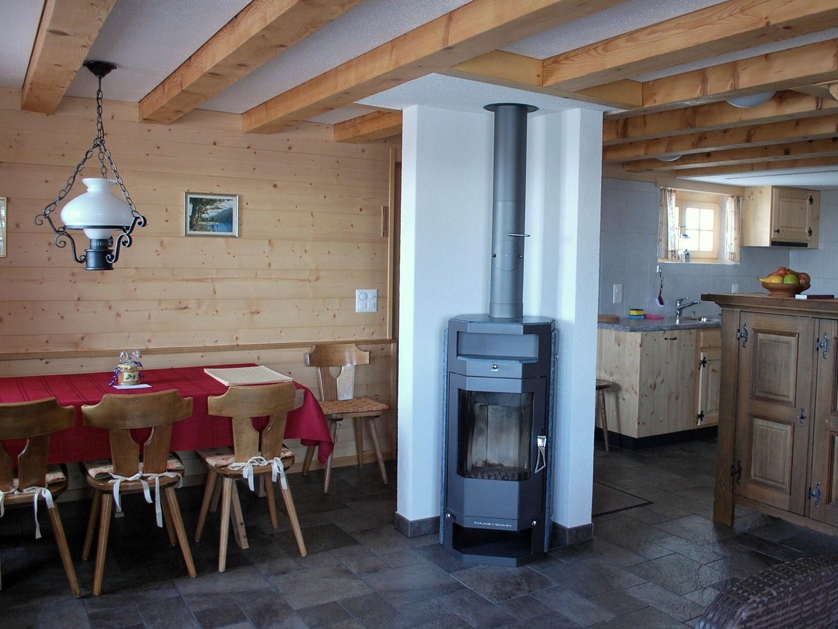 Wohnzimmer mit Küche Wohnzimmer mit Küche