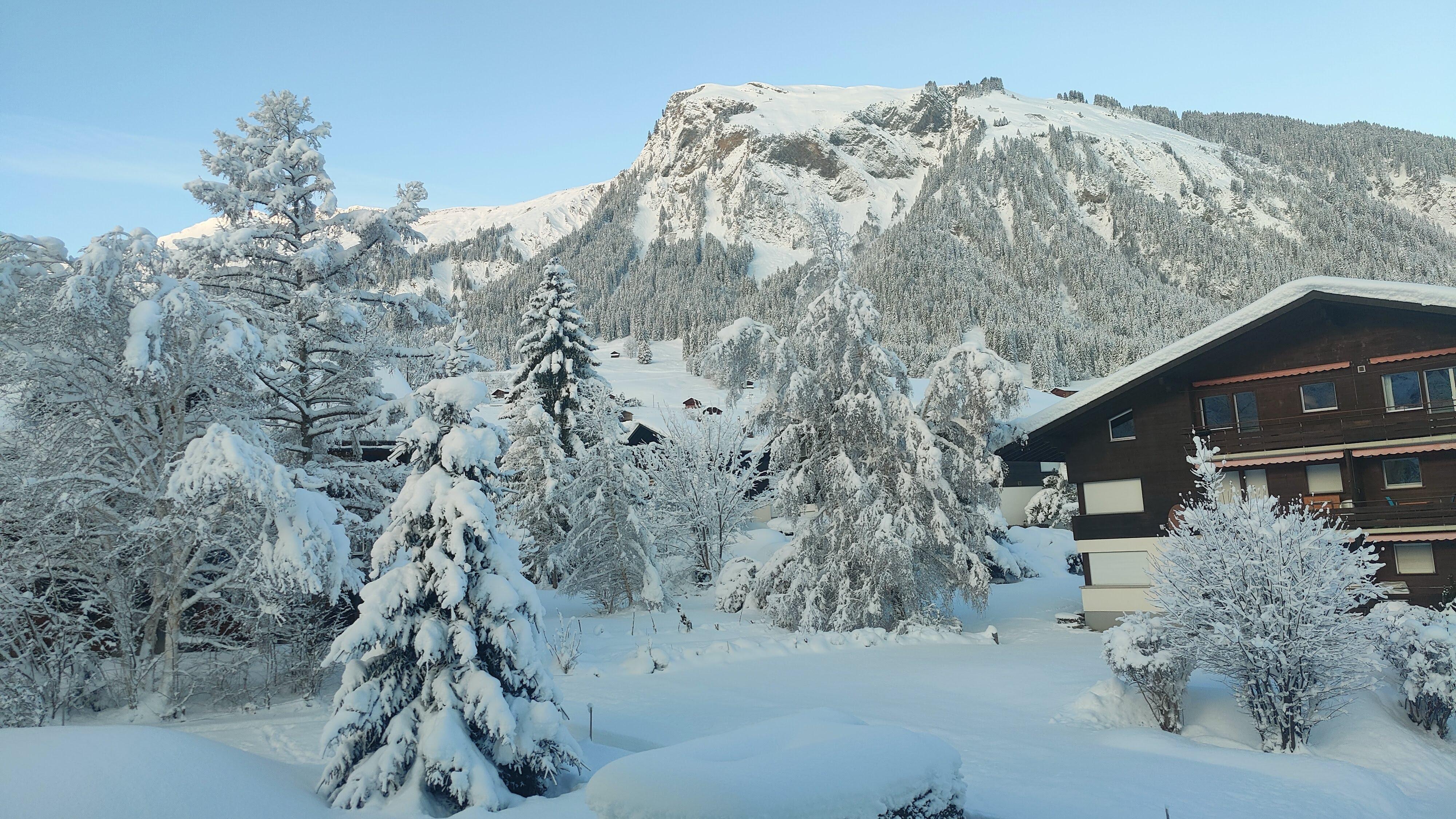 Aussicht Balkon Winter Betelberg Aussicht Balkon Winter Betelberg