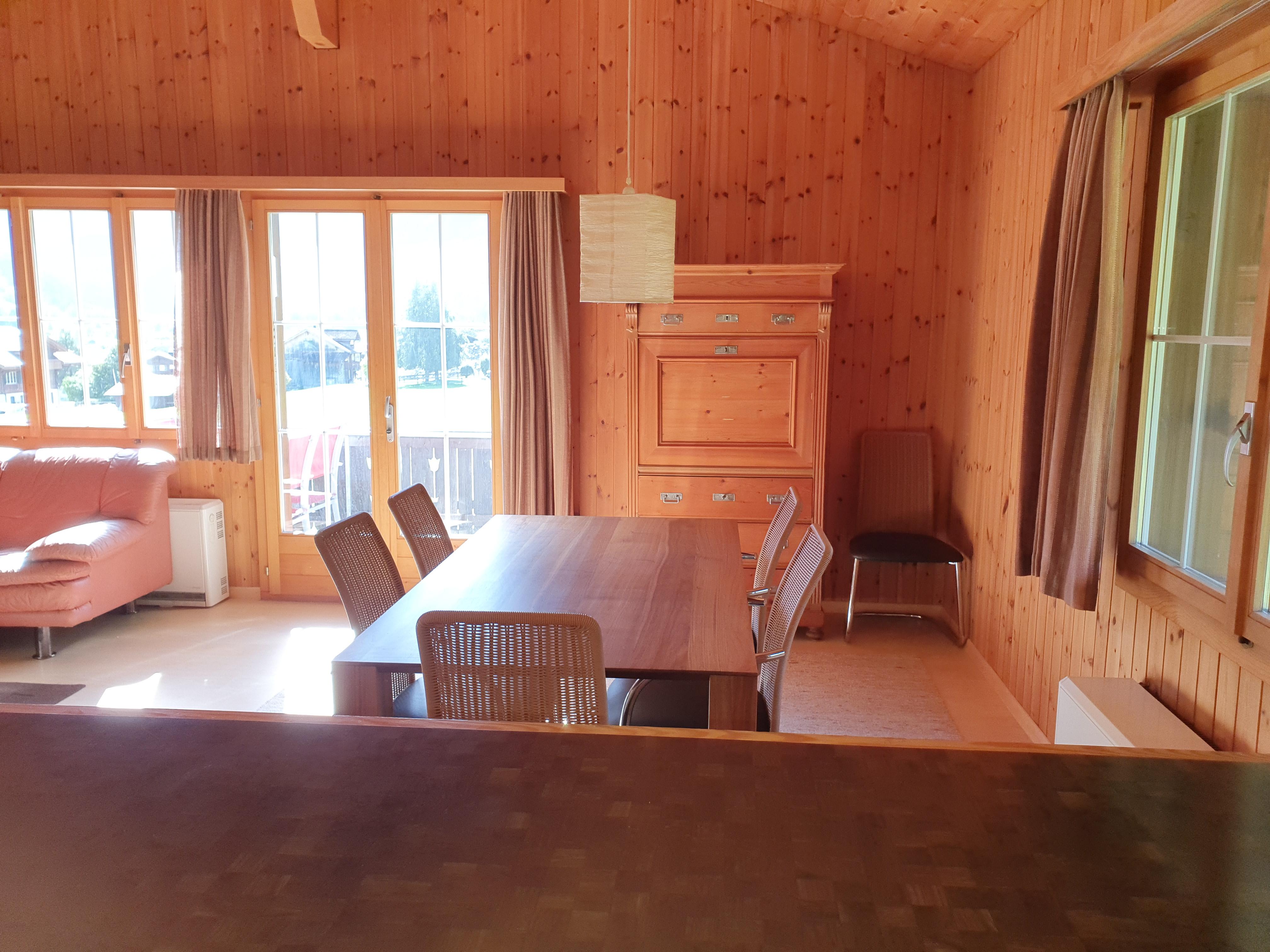 Essbereich, Sicht aus der Küche Essbereich, Sicht aus der Küche