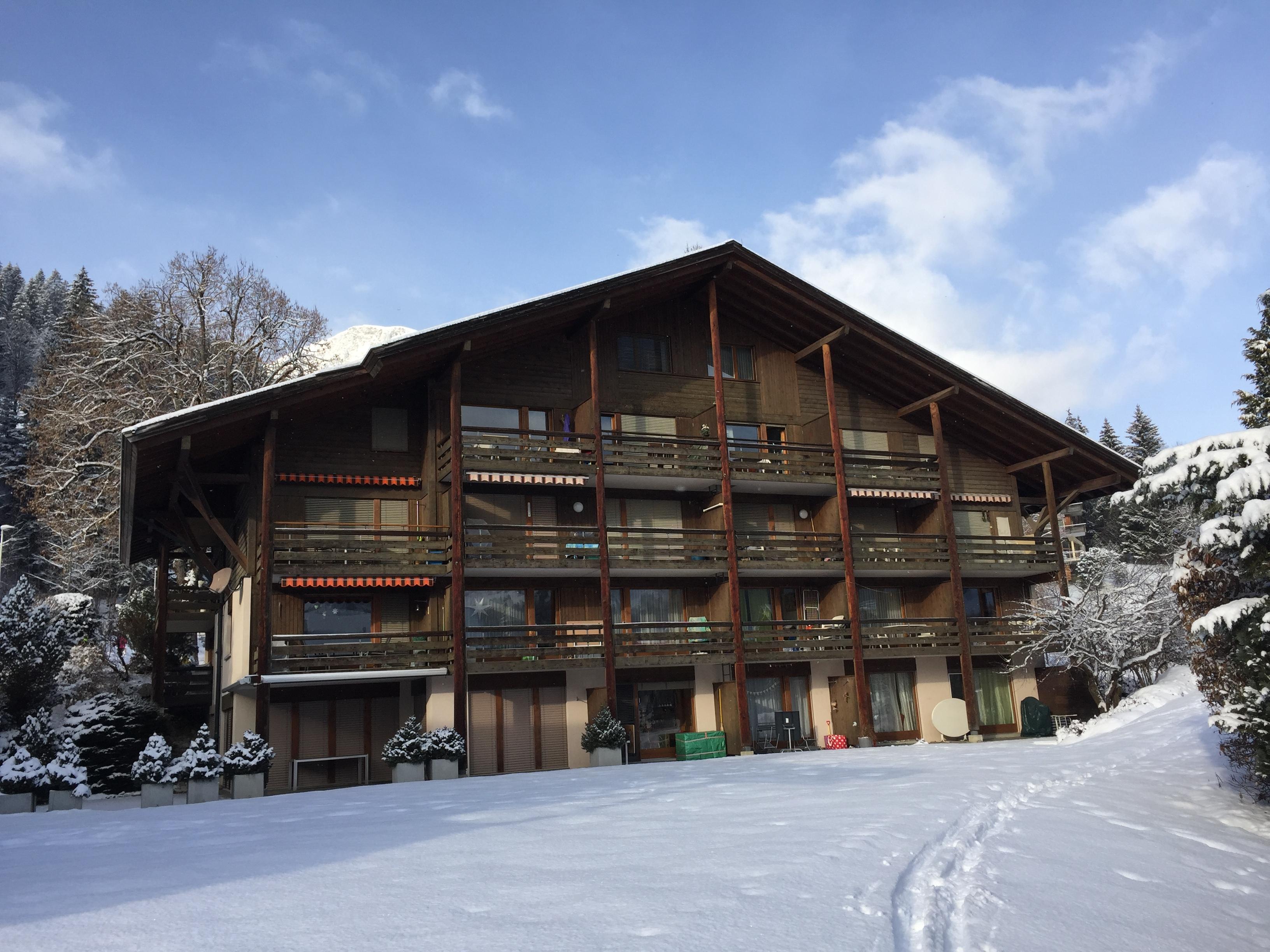 Chalet Ammerten Ansicht im Winter Chalet Ammerten Ansicht im Winter
