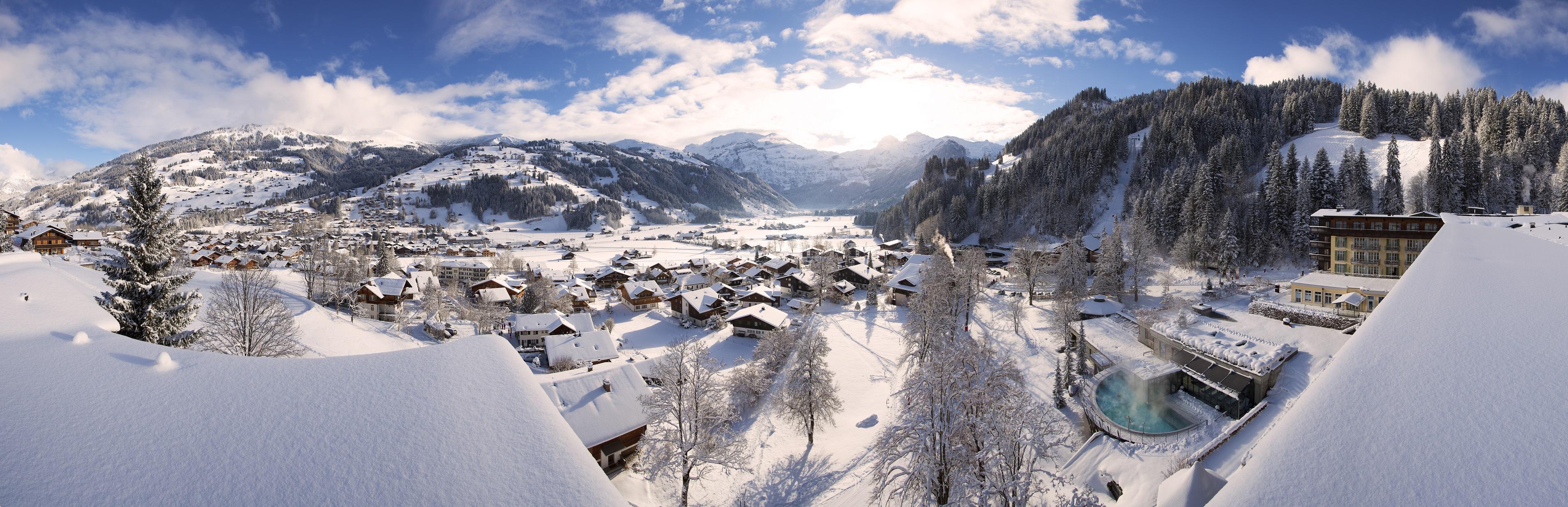 Vue panoramique hiver Vue panoramique hiver