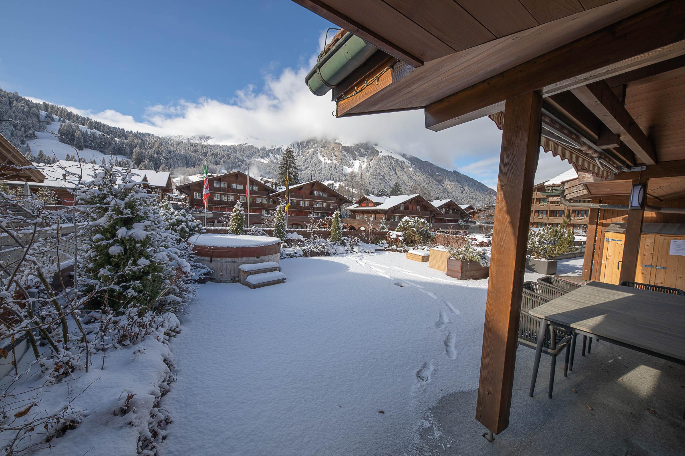 Die Terrasse mit dem Ausblick Die Terrasse mit dem Ausblick