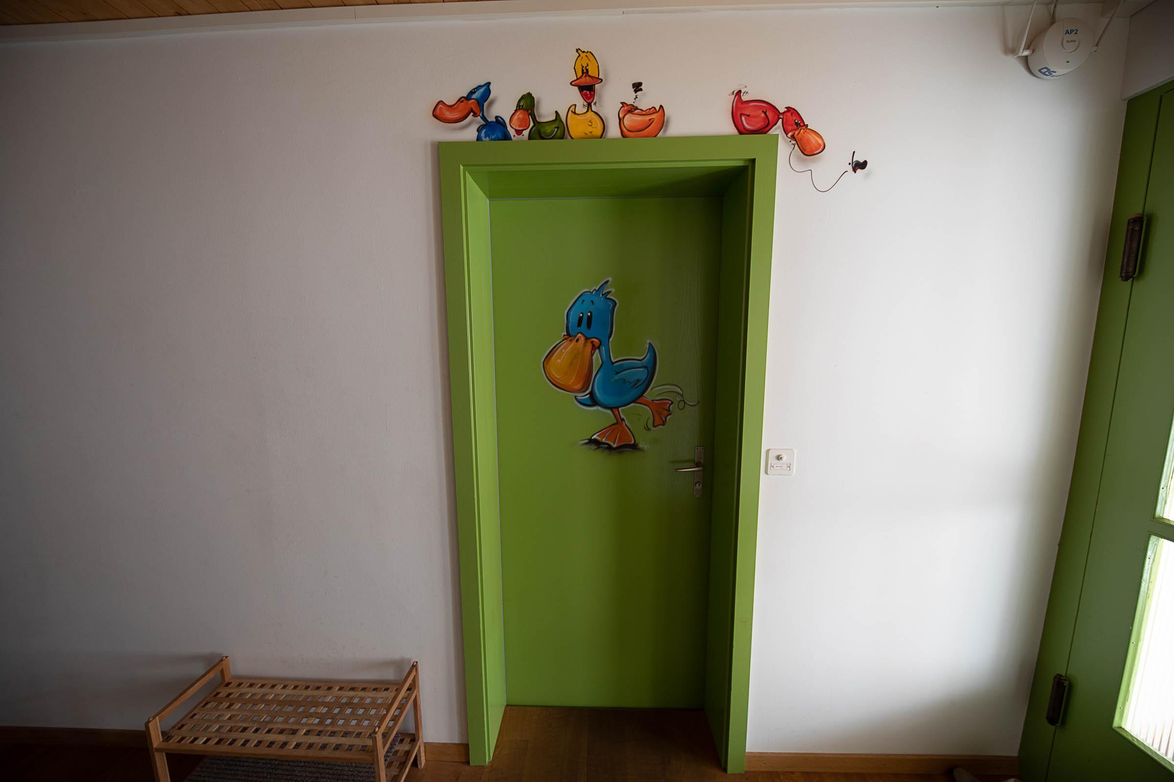 Der Eingang zur Wohnung Der Eingang zur Wohnung