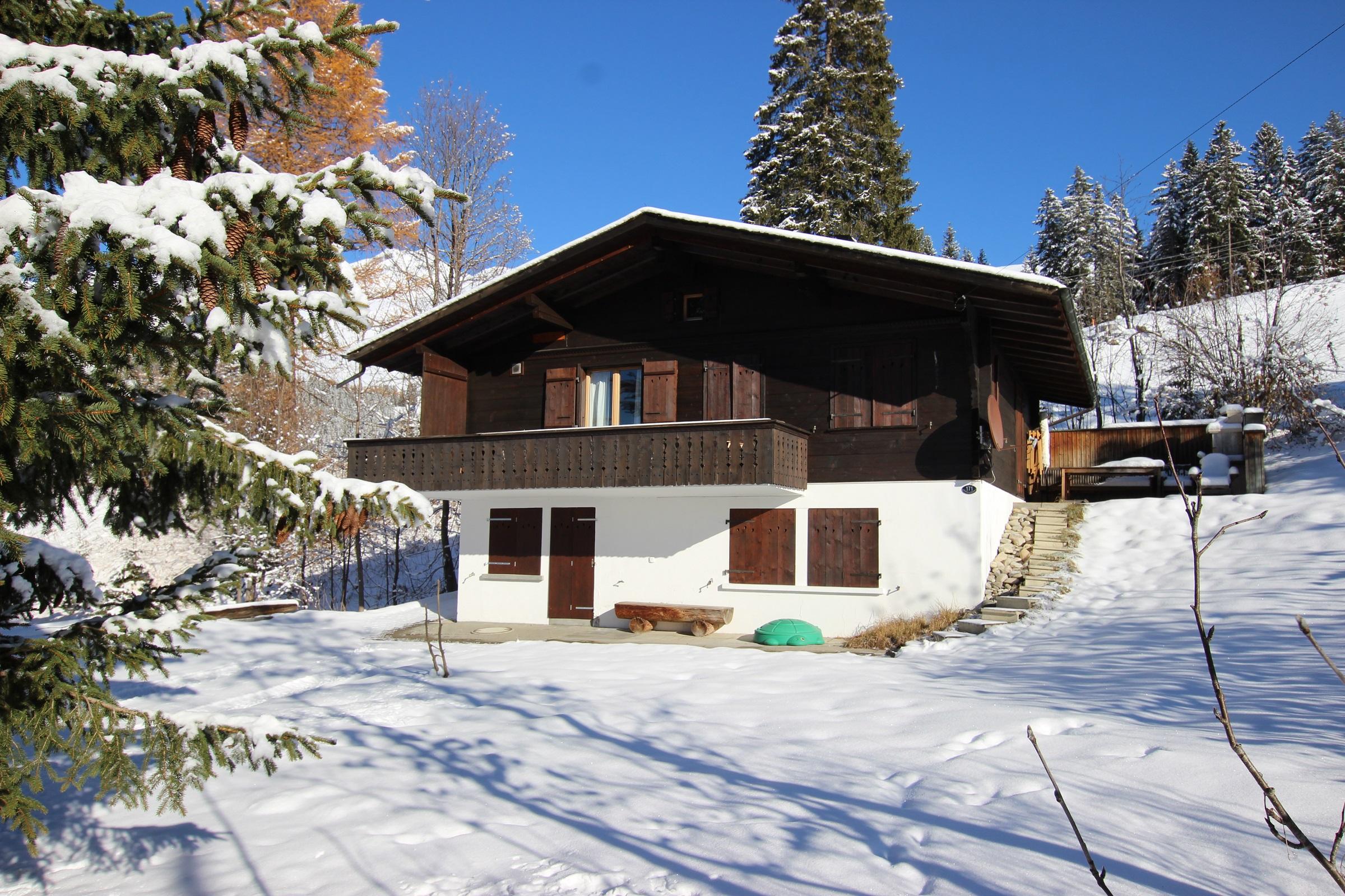 Chalet Möösli im Winter Chalet Möösli im Winter