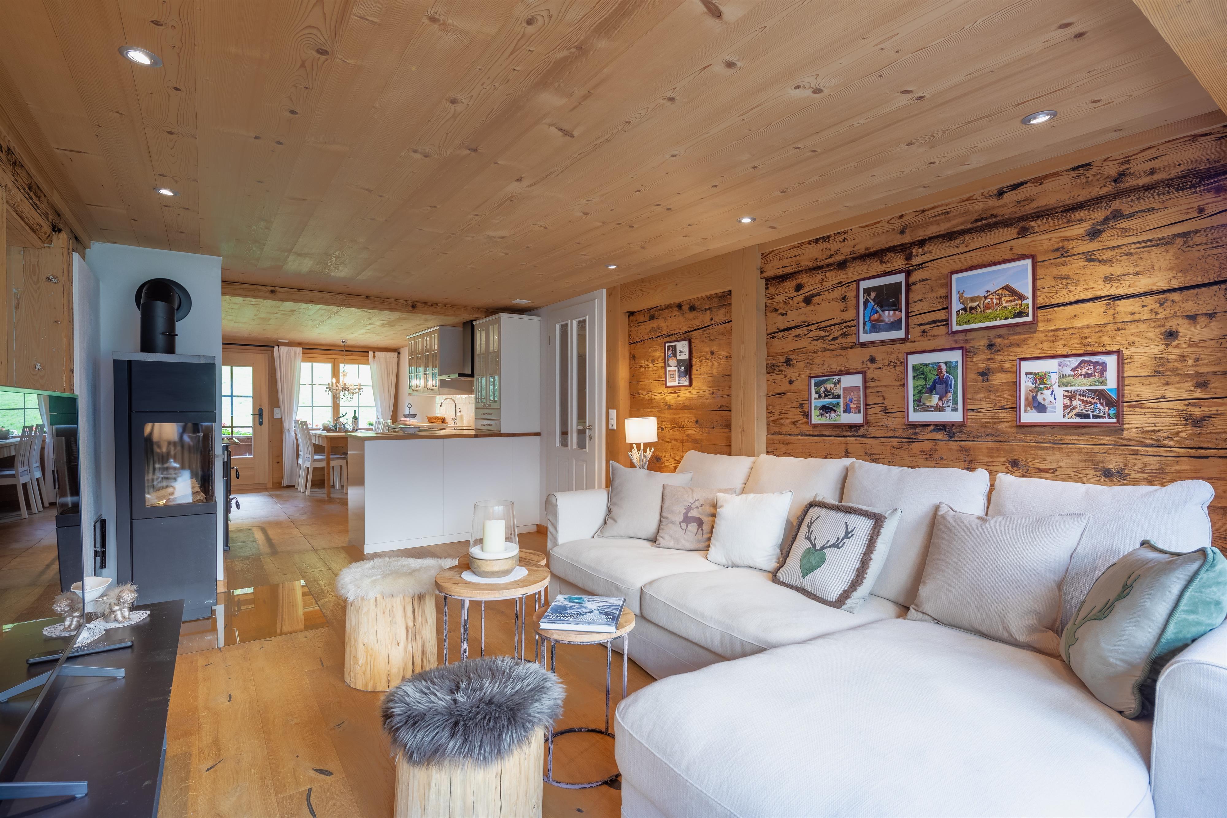 Wohnzimmer mit Ofen Wohnzimmer mit Ofen