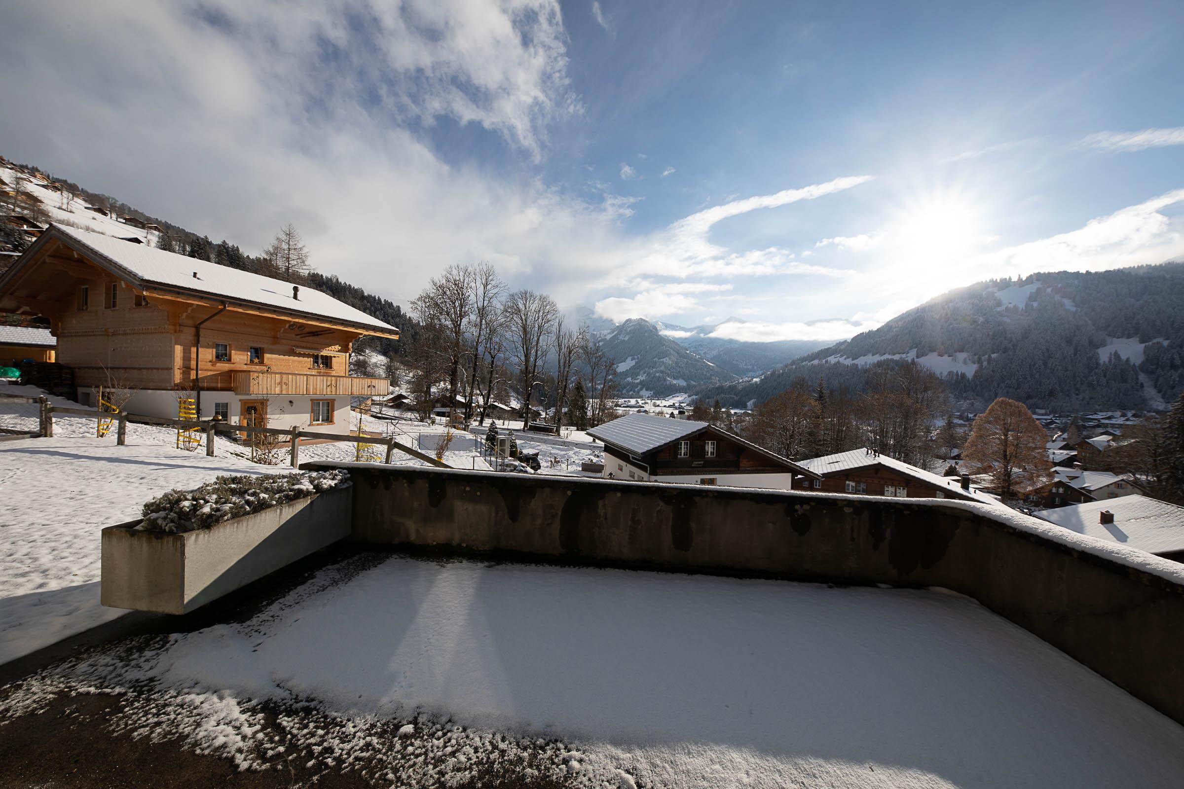 Die Terrasse mit Blick Richtung Süden Die Terrasse mit Blick Richtung Süden