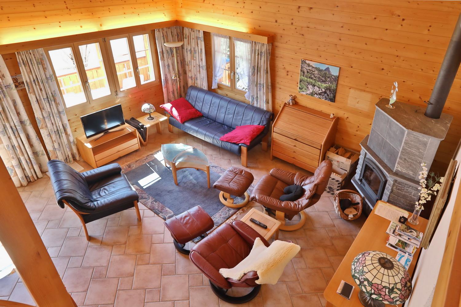 Wohnzimmer von oben Wohnzimmer von oben