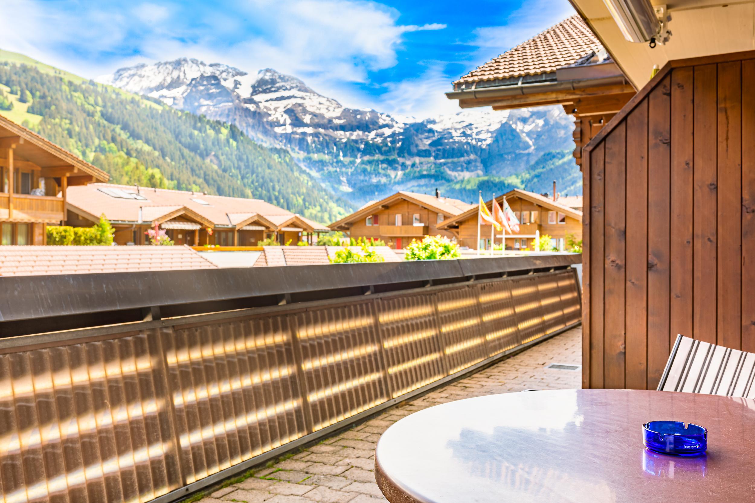 Terrasse mit Strubelblick Terrasse mit Strubelblick