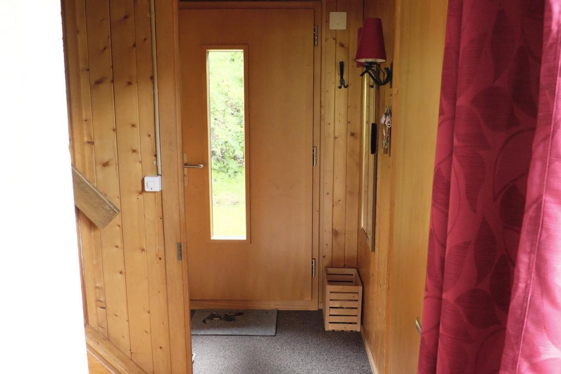 Eingang des Chalet Berberis Eingang des Chalet Berberis