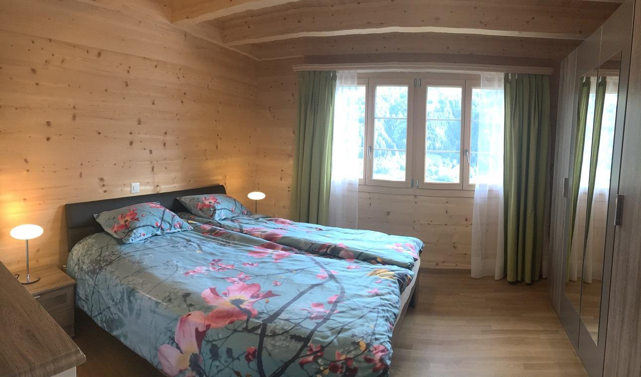 Das Schlafzimmer im OG Das Schlafzimmer im OG