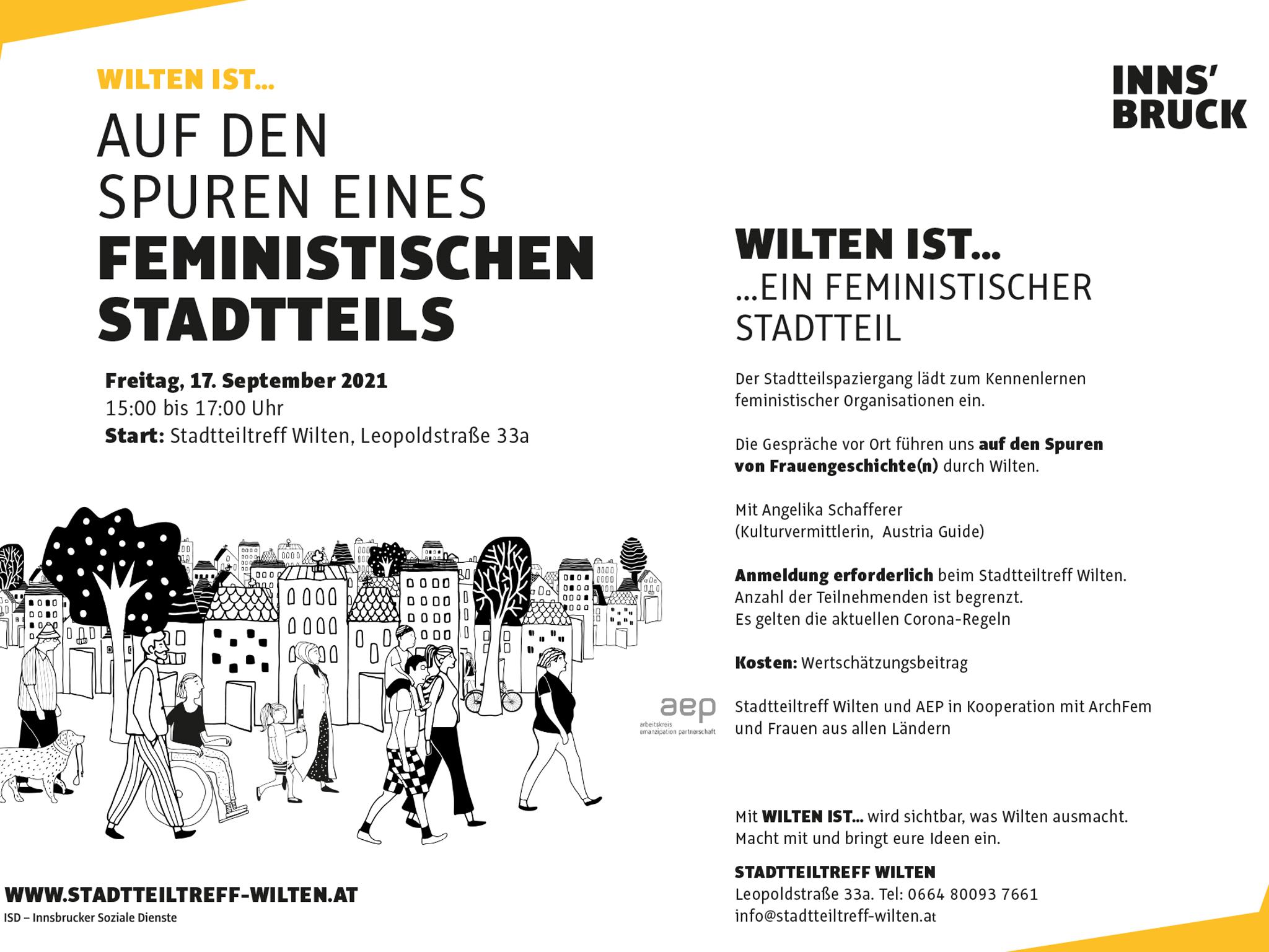 Stadtteilführung - WILTEN IST