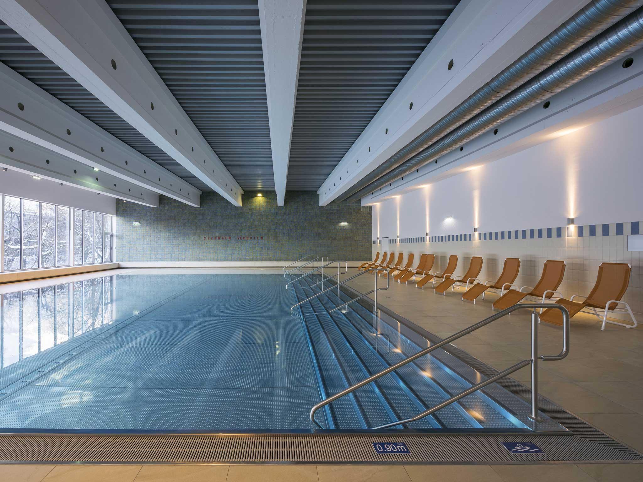 Sauna at Amraser Straße indoor swimming pool - MUTTERERALM INNSBRUCK