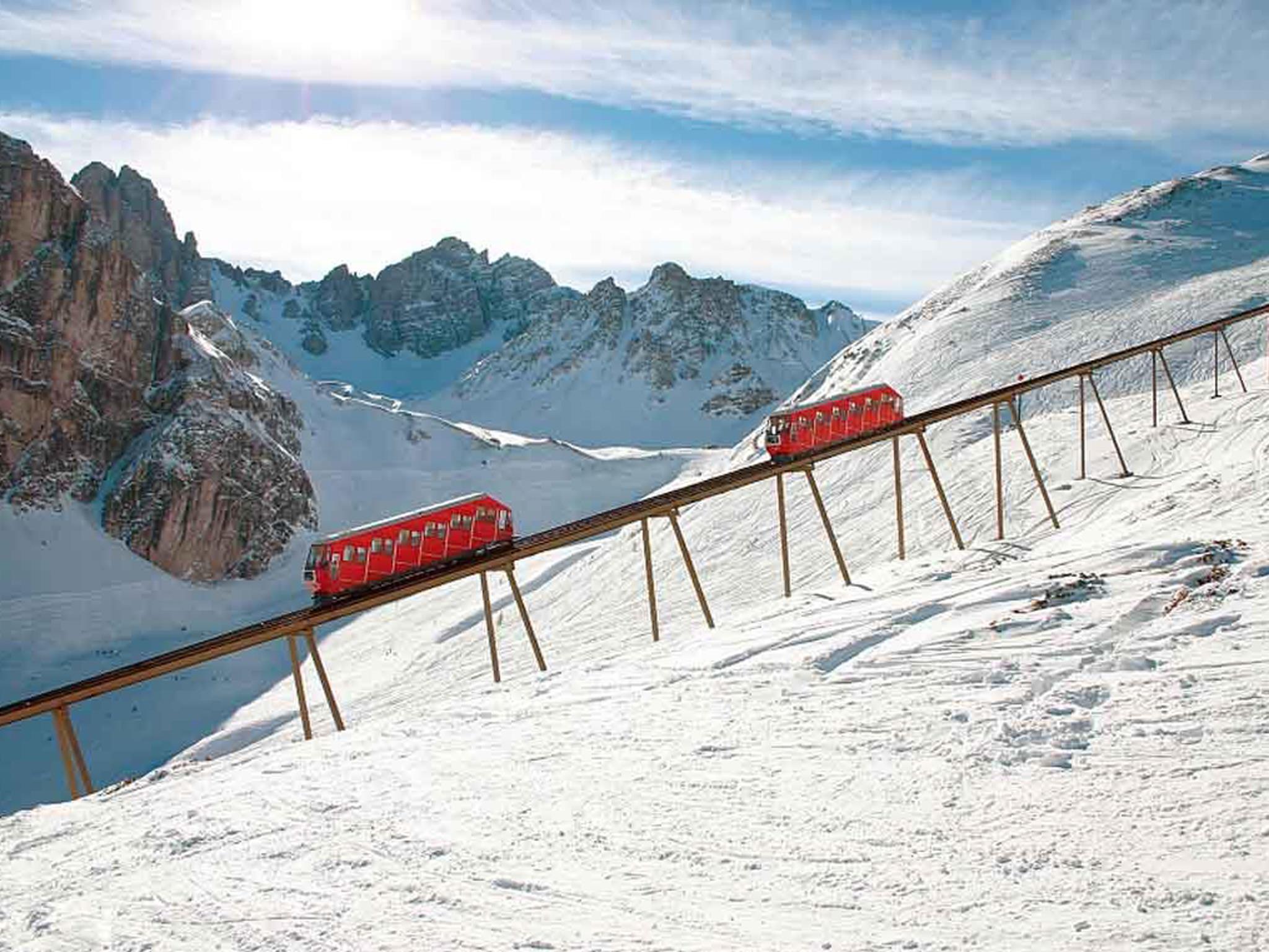Olympiabahn Axamer Lizum Winterbetrieb Mutterer Alm Innsbruck