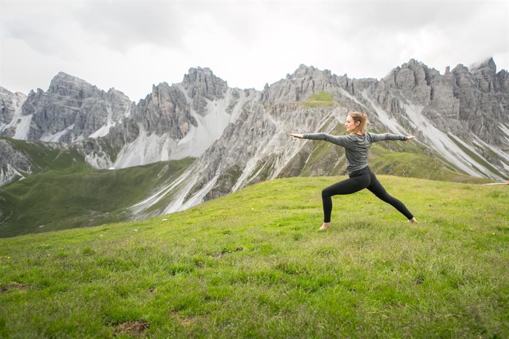 Yoga auf 2340m - Axamer Lizum