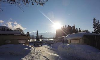 Wintercamping am Euro Camp