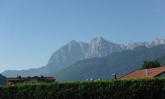 Blick von Haus Rampanelli/Wilde Kaiser