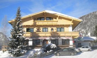 Our house in the winter