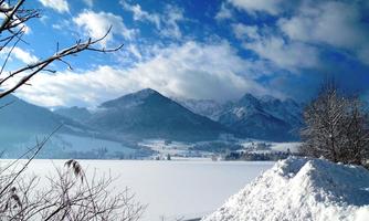 Walchsee Winterbild
