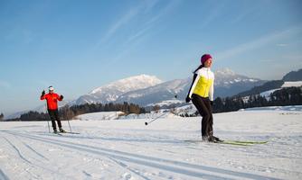 Kaiserwinkl, Winterurlaub, Langlaufen