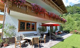 Terrasse am Haus Reiter in Walchsee