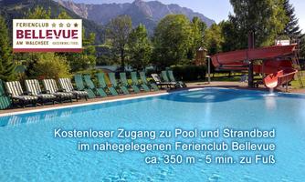 Freibad im nahegelegenen Ferienclub