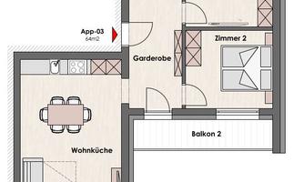 Ferienwohnung Unterberg Grundriss