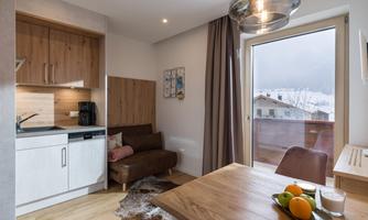 Wohnküche Appartement Hansi