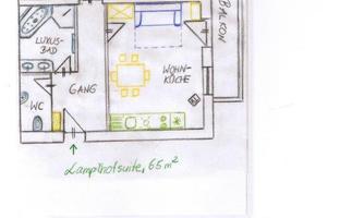 Grundriss Lamplhofsuite