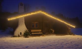 Ferienhäusl Kreuzginz Winter
