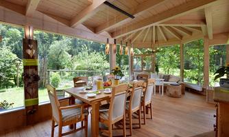 Frühstücksraum im Wintergarten