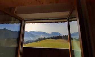 Ausblick vom großen Eckbalkon App. Zirbe