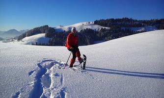 Schneeschuh Wanderung
