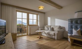 Bauernhof Mühlberg - App. Unterberg - Wohnzimmer