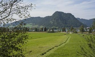 Aussicht auf den See vom GH Weissenbach