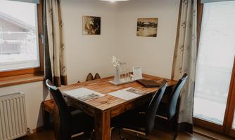 Essbereich Unterberg Alpengruß