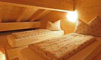 Hitscheralm Schlafraum