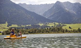 Kaisergebirge mit dem Walchsee