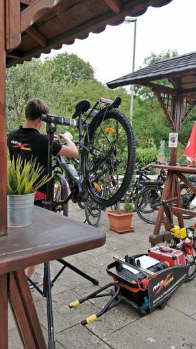 Mobile Fahrradwerkstatt