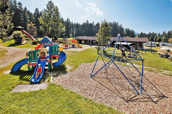 Kinderspielplatz am Eurocamp