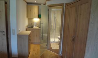 Typ D - Blick zum Bad und Küchenzeile