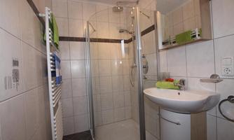 Familienappartement Bad, Dusche