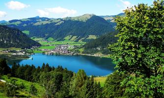 Blick auf Walchsee