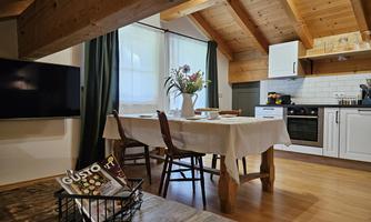 Ferienappartment Kaiserblick Ess- Wohnzimmer (5)