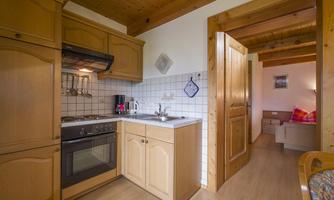 Appartement A - Kochecke im WoZi