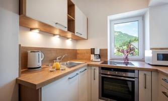 Appartementhaus Schwaighofer, Wintergarten 2, Küch