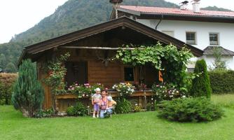 Haus Alpina Garten Huette