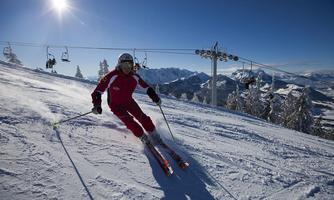 Skifahren auf Hochkössen