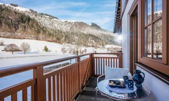 Welzenhof, Kaiserwinkl, Walchsee, Balkon, Aussicht