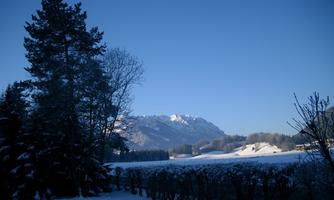 Blick zum Zahmen Kaiser