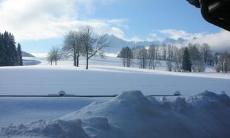 haus Wallner Winter_Blick auf "Wilden Kaiser"